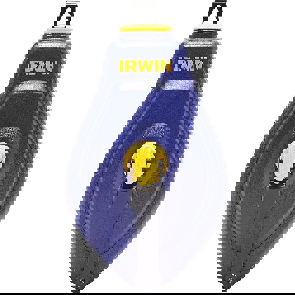 Chalk Line Reels; Type: Compact ; Line Length: 100ft ; Chalk Capacity: 1 ; Chalk Color: White ; Case Color: Blue ; Line Material: Polyester